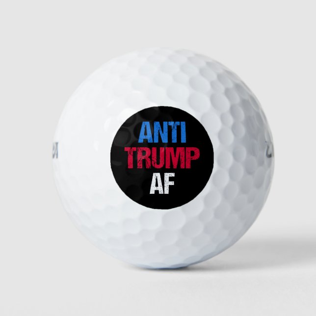 Pelotas De Golf Anti-Trump AF I (Anverso)