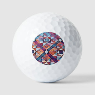 PELOTAS DE GOLF ANTIGUO SUELO DE BALDOSAS DE INGLATERRA