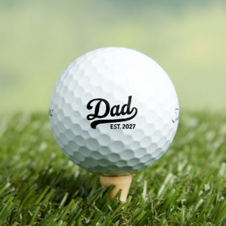 Pelotas De Golf Anuncio de nuevo padre para ser papá en 2027