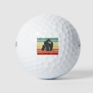 Pelotas De Golf Apes Together Strong