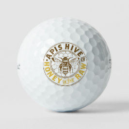 Pelotas De Golf Apis Hive & Honey Co. Golf Balls
