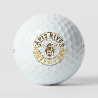 Pelotas De Golf Apis Hive & Honey Co. Golf Balls