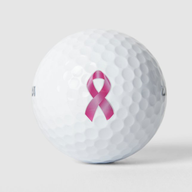 Pelotas De Golf Apoyar el cáncer de mama (Anverso)