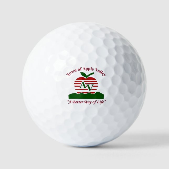 PELOTAS DE GOLF APPLE VALLEY CALIFORNIA (Anverso)