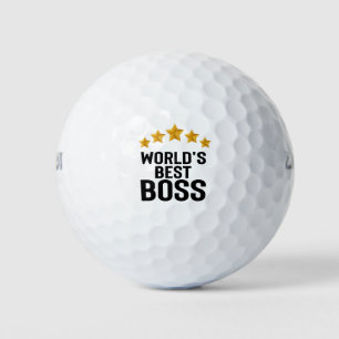 Pelotas De Golf Apreciación de los empleados del Día del Jefe Mejo