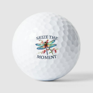 Pelotas De Golf Aprovechar el momento - Dragonfly artístico