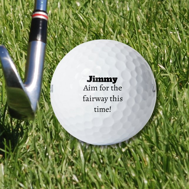 Pelotas De Golf Apuntar Para El Nombre De La Carretera (Subido por el creador)