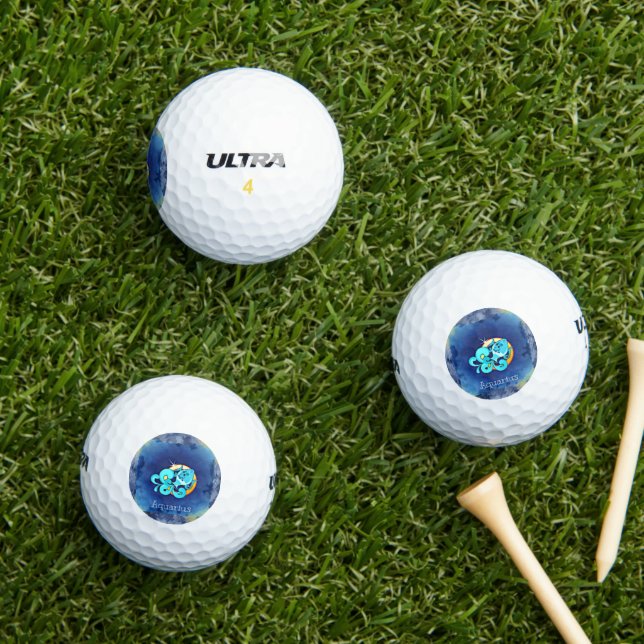 Pelotas De Golf Aquarius (Césped in situ)