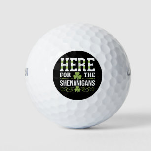 Pelotas De Golf Aquí Por Shenanigans Irish St. Patrick