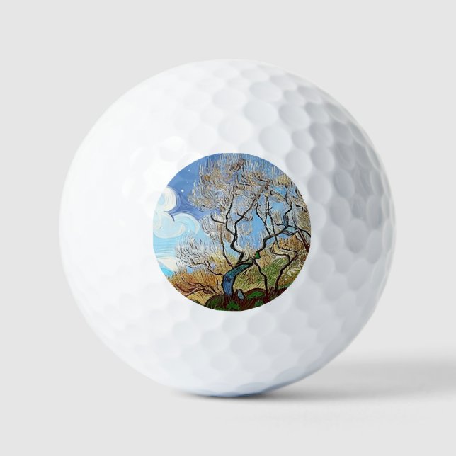 PELOTAS DE GOLF ÁRBOL DE MONTAÑA (Anverso)
