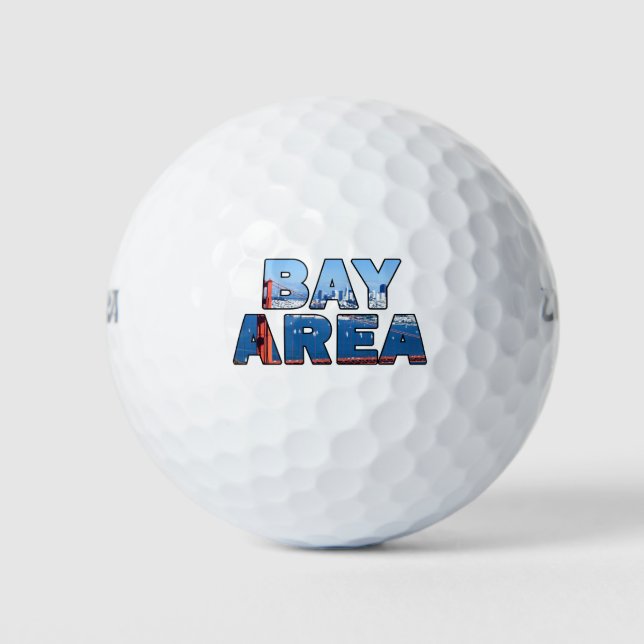 Pelotas De Golf Área de la Bahía de California (Anverso)