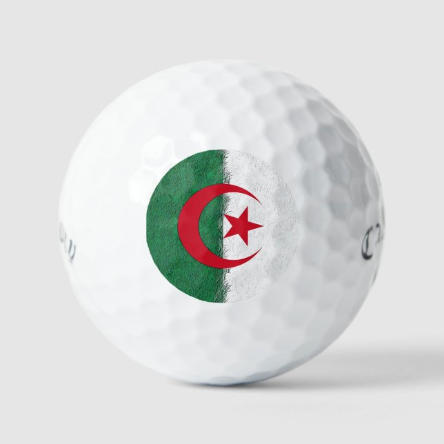 Pelotas De Golf Argelia (Anverso)