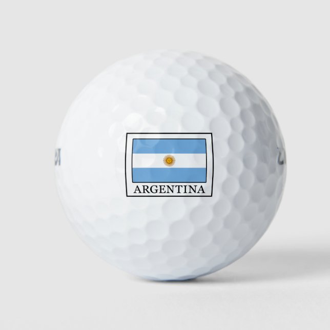 Pelotas De Golf Argentina (Anverso)
