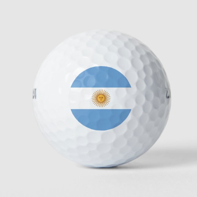 Pelotas De Golf argentina (Anverso)