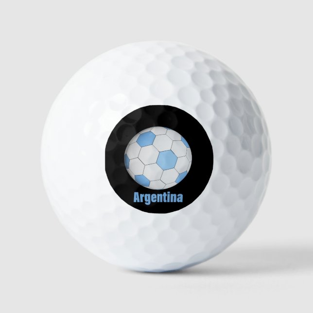 Pelotas De Golf Argentina fútbol  (Anverso)