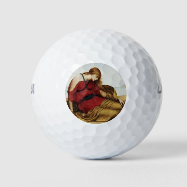 Pelotas De Golf Ariadne en Naxos (Mito griego clásico) (Anverso)