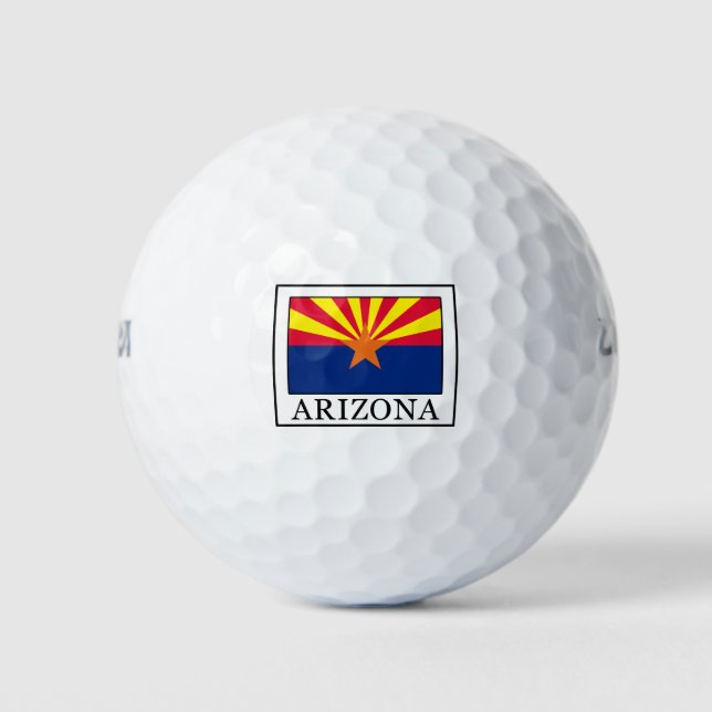Pelotas De Golf Arizona (Anverso)