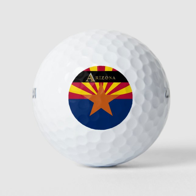 PELOTAS DE GOLF ARIZONA  (Anverso)