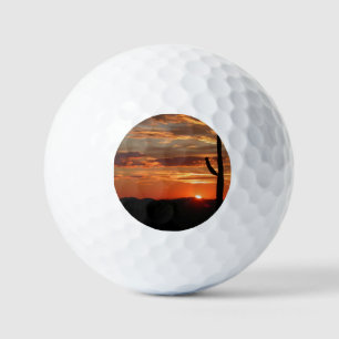 Pelotas De Golf Arizona Sunset