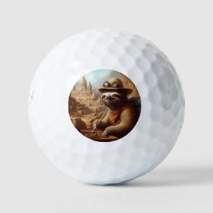Pelotas De Golf Arqueólogo Sloth