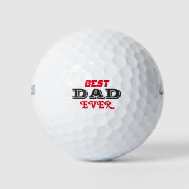 Pelotas De Golf Arriba el regalo perfecto: "El mejor papá jamás"