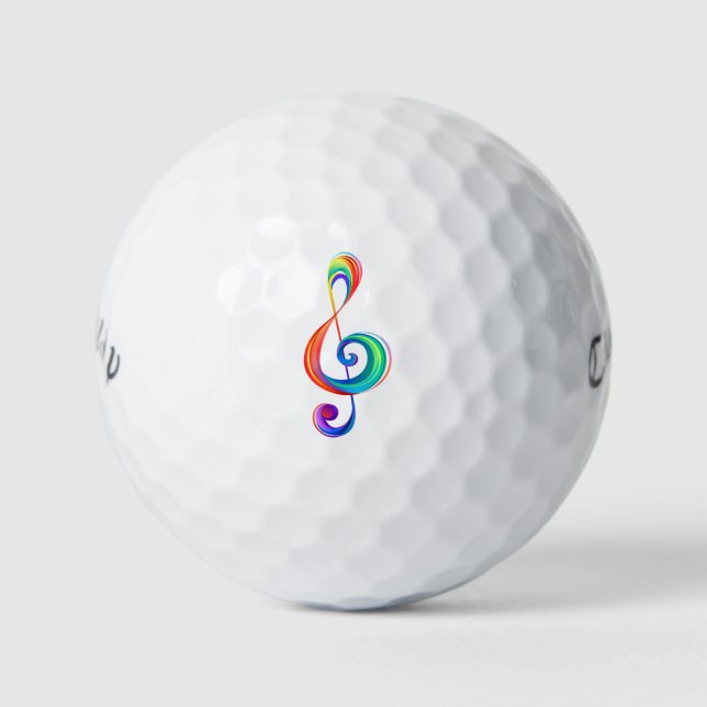 Pelotas De Golf Arroyo arcoiris estratificado (Anverso)