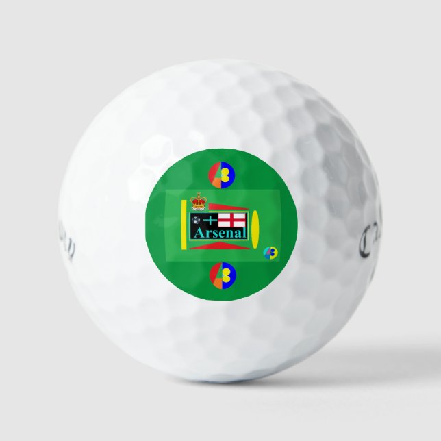 Pelotas De Golf Arsenal 01 golfball (Anverso)