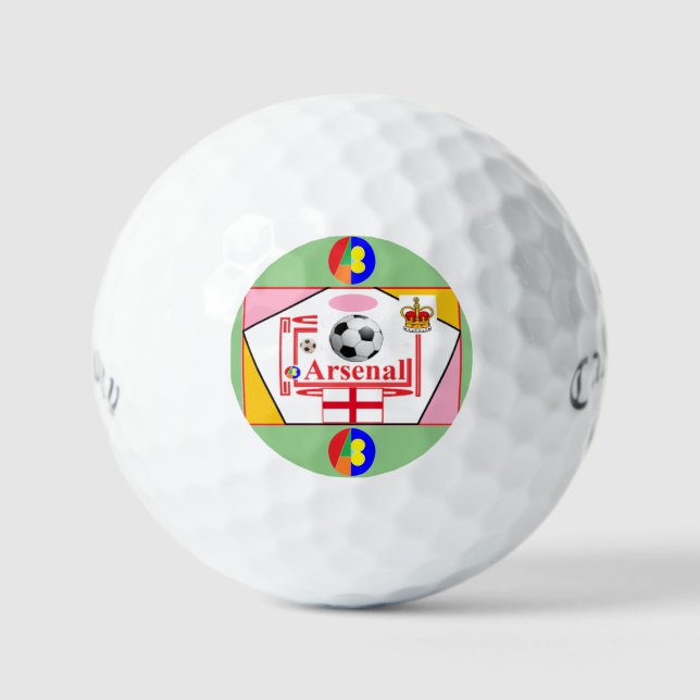 Pelotas De Golf Arsenal 08 golfball (Anverso)