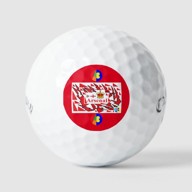 Pelotas De Golf Arsenal 09 Golfball (Anverso)