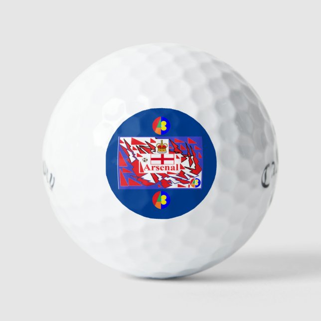 Pelotas De Golf Arsenal 12 golfball (Anverso)