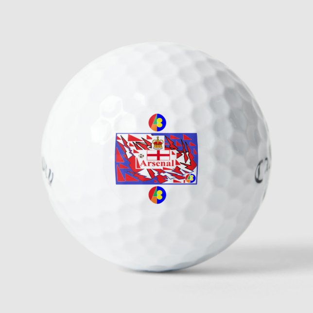 Pelotas De Golf Arsenal 12 golfball (Anverso)