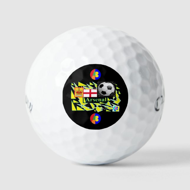 Pelotas De Golf Arsenal 16 golfball (Anverso)