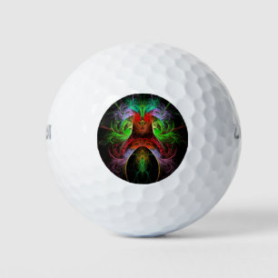 Pelotas De Golf Arte abstracto carnaval