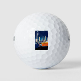 PELOTAS DE GOLF ARTE AUTOMÓVIL ELEGANTE DE VETTE
