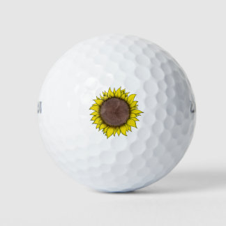 Pelotas De Golf Arte de girasol