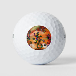 Pelotas De Golf Arte de Kokopelli