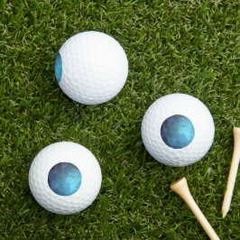 Pelotas De Golf Arte de mapa mundial con gradiente de puntos digit