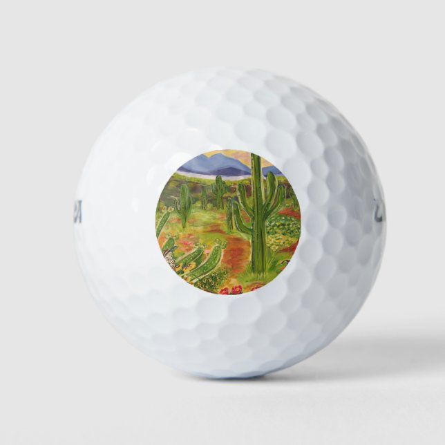 Pelotas De Golf Arte del Suroeste (Anverso)
