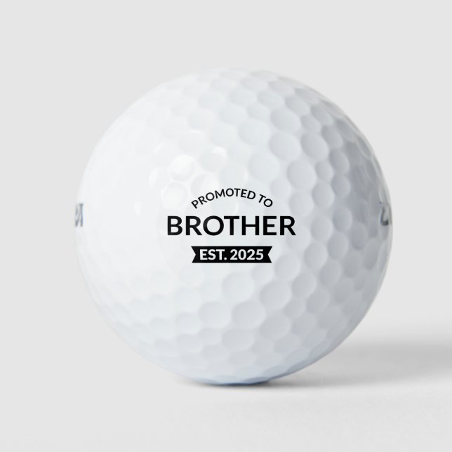 Pelotas De Golf Ascendido a Hermano Est. 2025 II (Anverso)