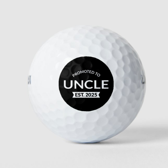 Pelotas De Golf Ascendido Al Tío Est. II 2025 (Anverso)