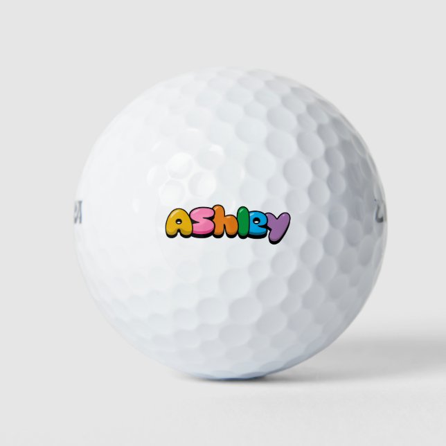 Pelotas De Golf Ashley (Anverso)