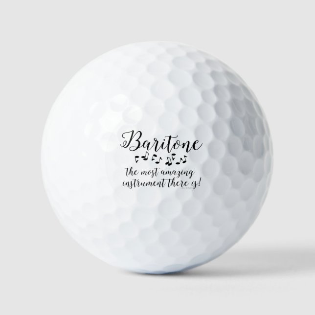 Pelotas De Golf Asombroso Baritone (Anverso)