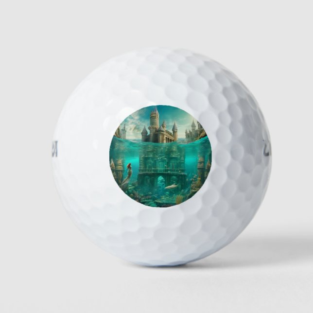Pelotas De Golf Atlantis (Anverso)