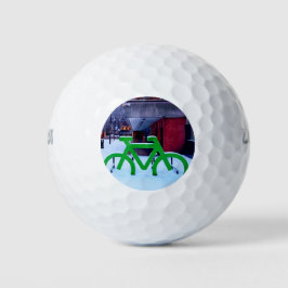 Pelotas De Golf Atrapado en la nieve