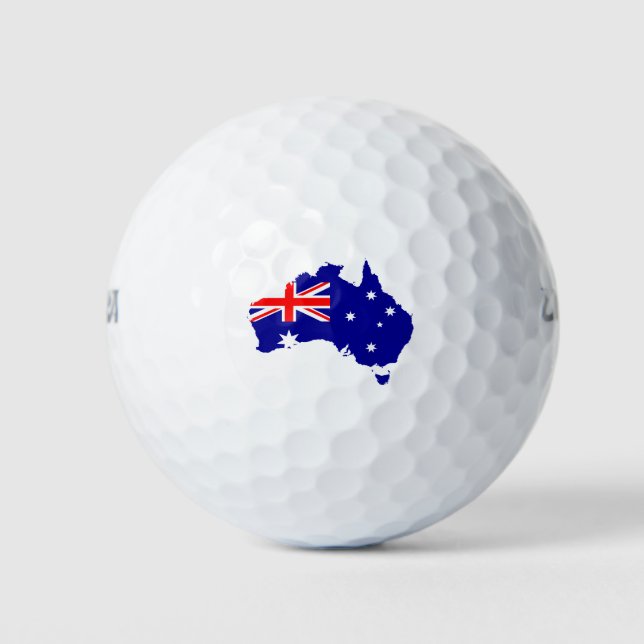 Pelotas De Golf Australia (Anverso)