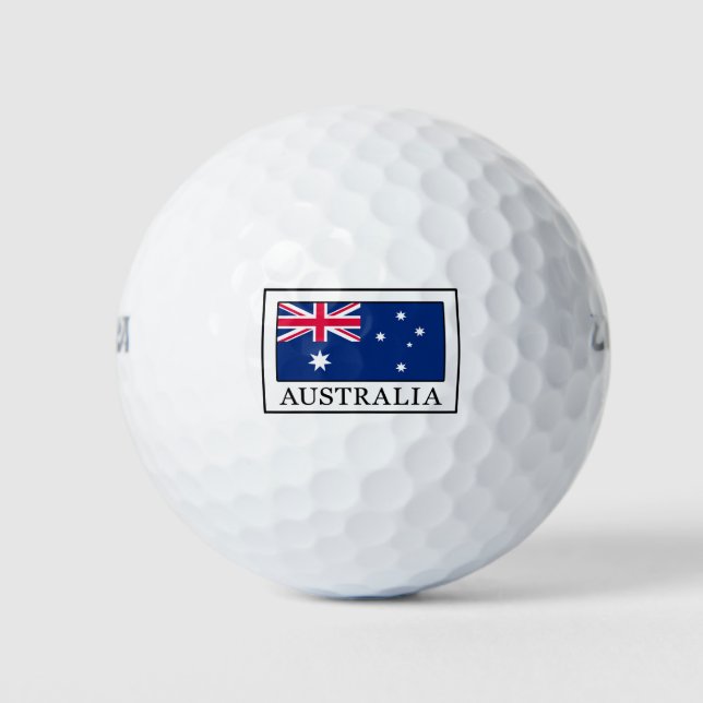 Pelotas De Golf Australia (Anverso)