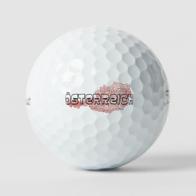 Pelotas De Golf Austria (Anverso)