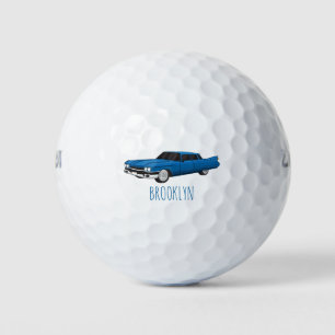 Pelotas De Golf Auto clásico Guay blue 1959