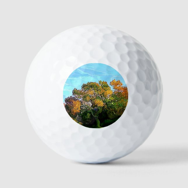 PELOTAS DE GOLF AUTUMN TREES (Anverso)