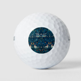 Pelotas De Golf Aves (Patrón Floral Vintage) (de William Morris)